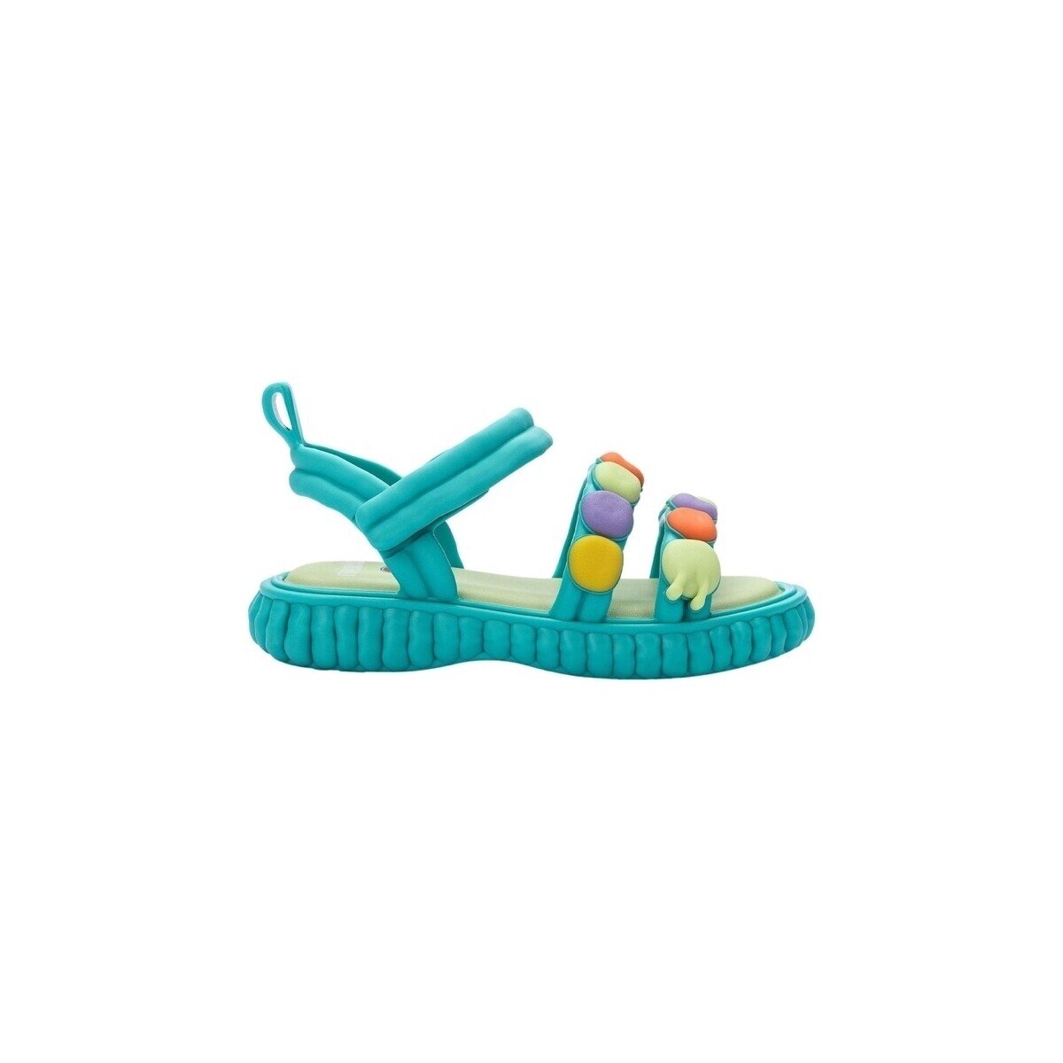 Melissa Pantofi MINI Baby Create + Play Doh Sandals - Blue/Green