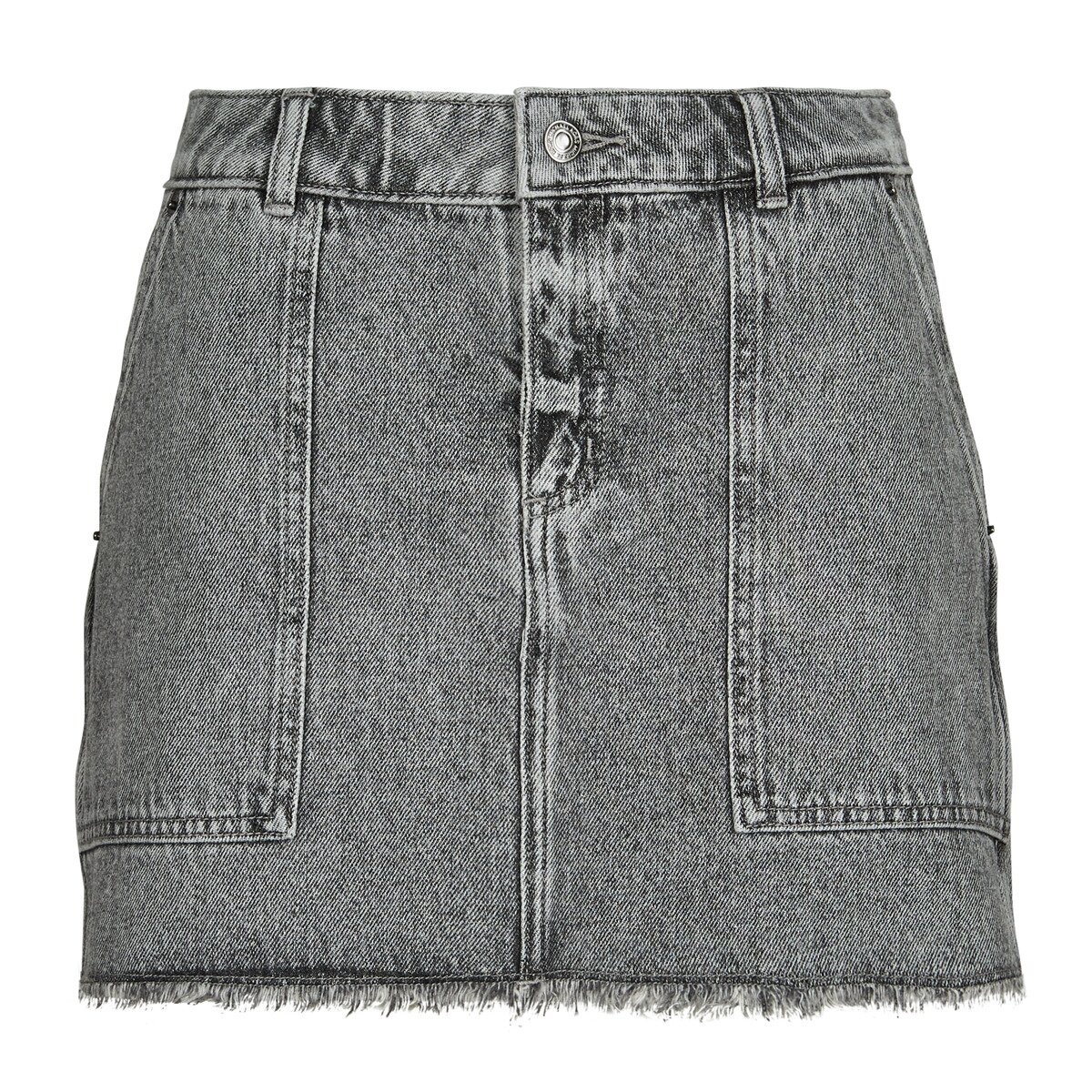 MICHAEL Michael Kors Îmbracaminte FRAYED DENIM MINI SKIRT