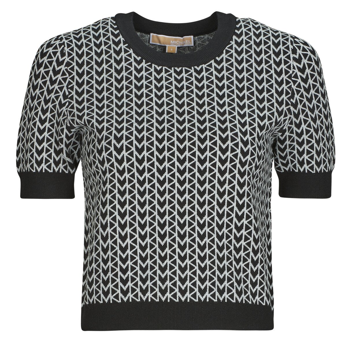 MICHAEL Michael Kors Îmbracaminte MK JACQUARD SS CREW
