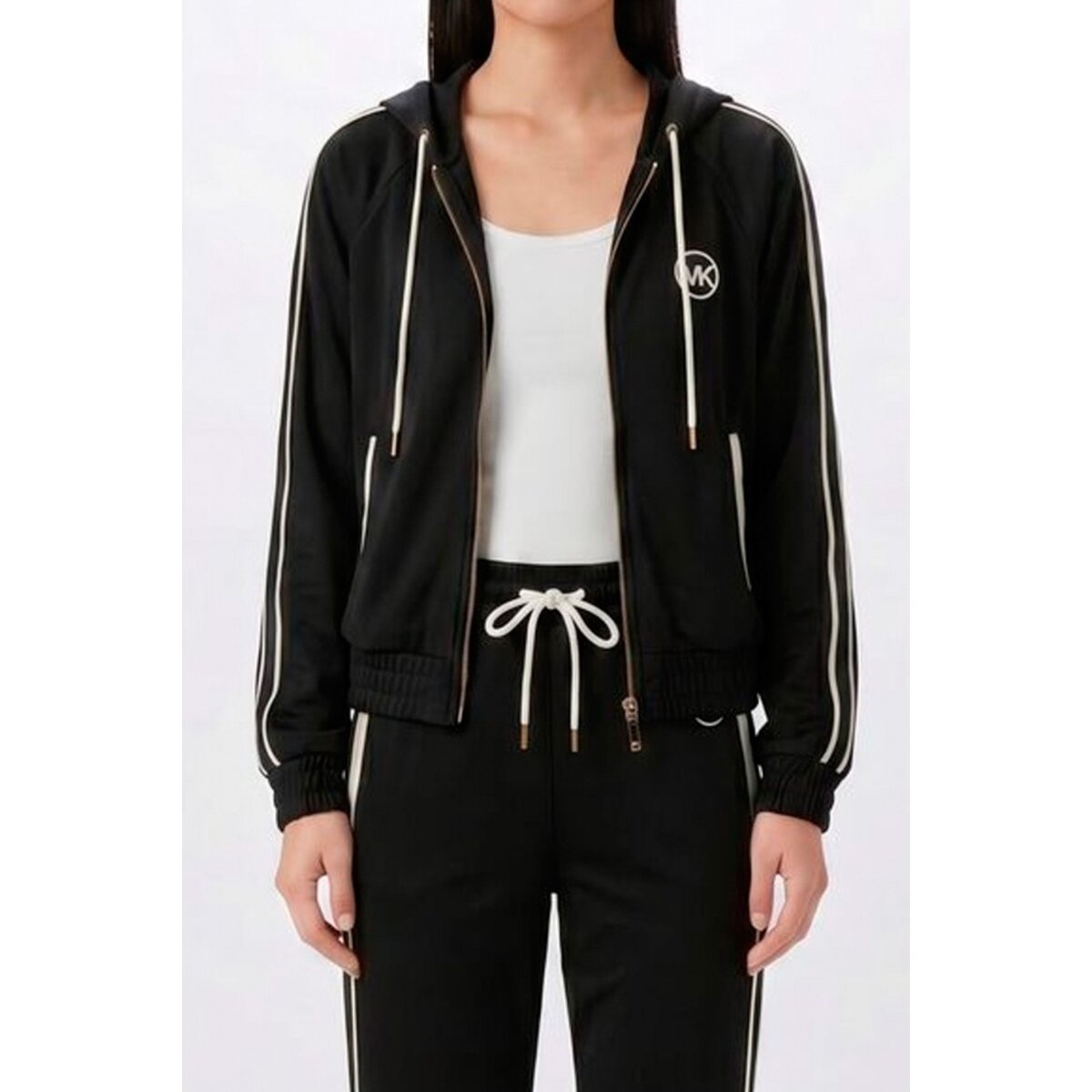 MICHAEL Michael Kors Îmbracaminte Mr651x2k8n Cntrst Zip Frnt Trk Jkt