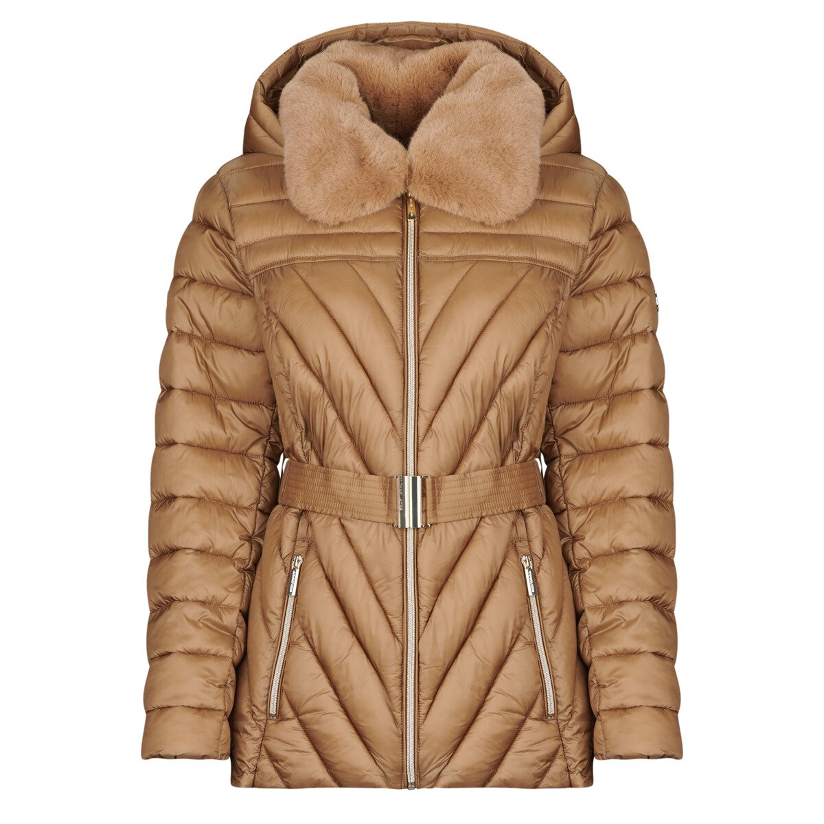 MICHAEL Michael Kors Îmbracaminte PACKABLE JACKET W FX FUR TRIM (CO)