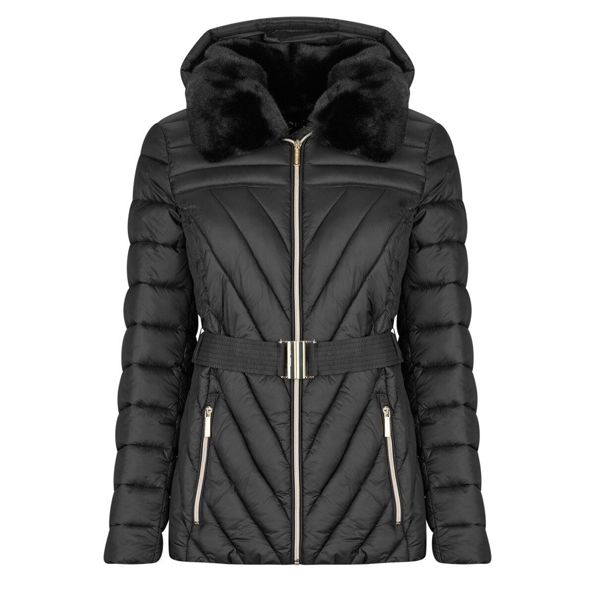 MICHAEL Michael Kors Îmbracaminte PACKABLE JACKET W FX FUR TRIM (CO)