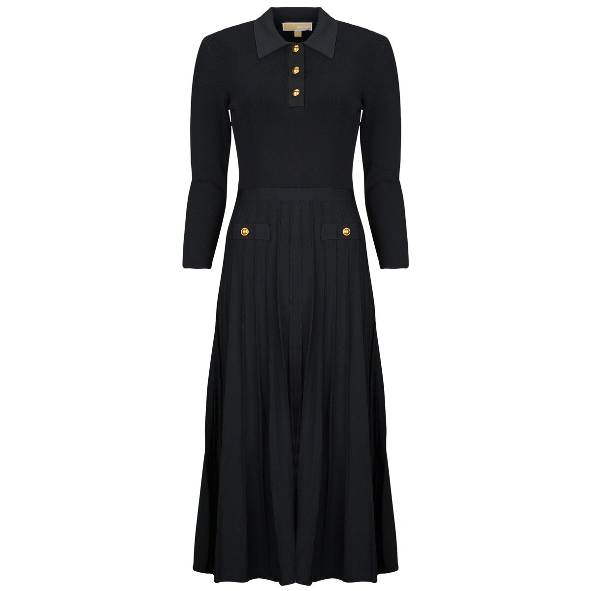 MICHAEL Michael Kors Îmbracaminte POLO FLARE MIDI DRESS