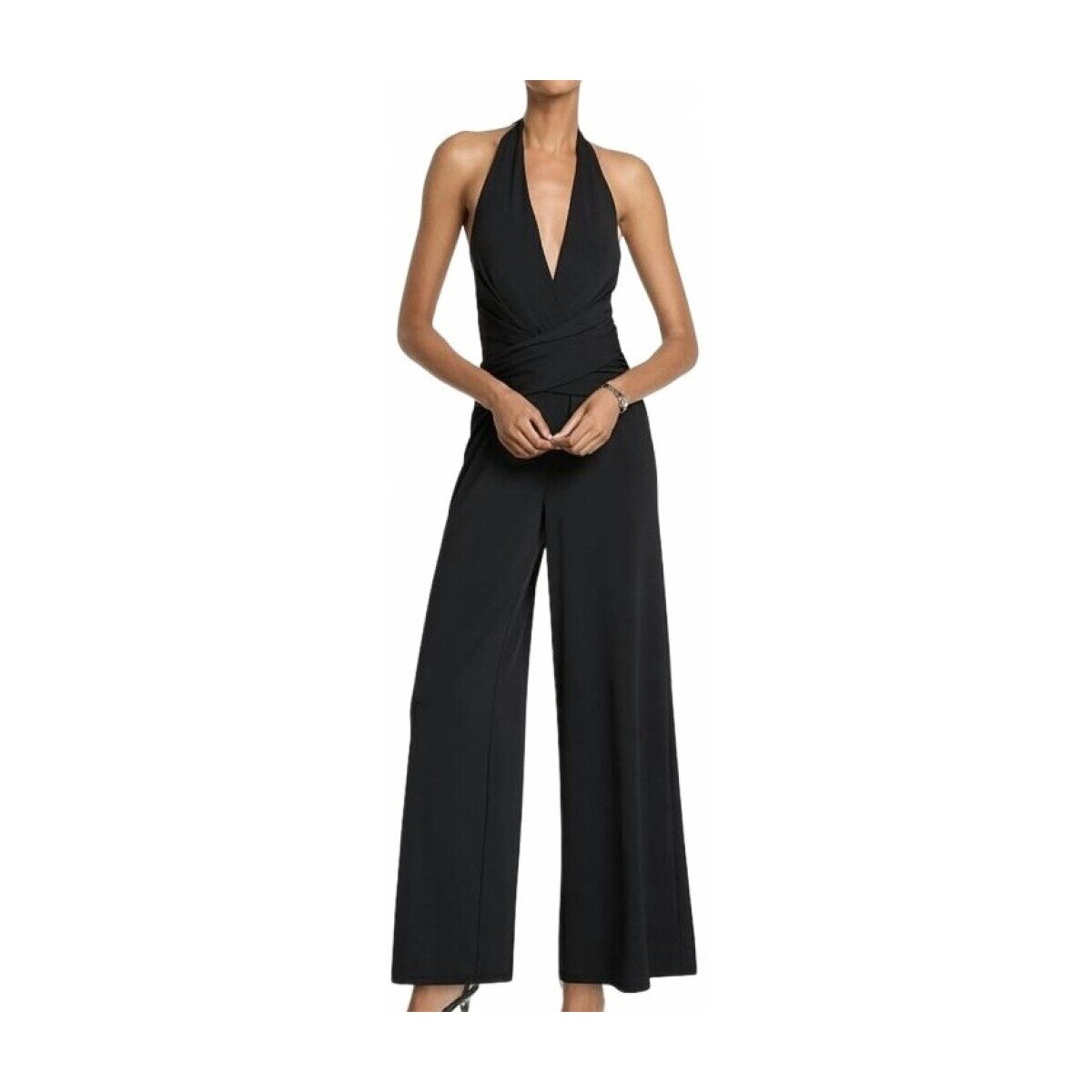 MICHAEL Michael Kors Îmbracaminte Wrap Halter Jumpsuit
