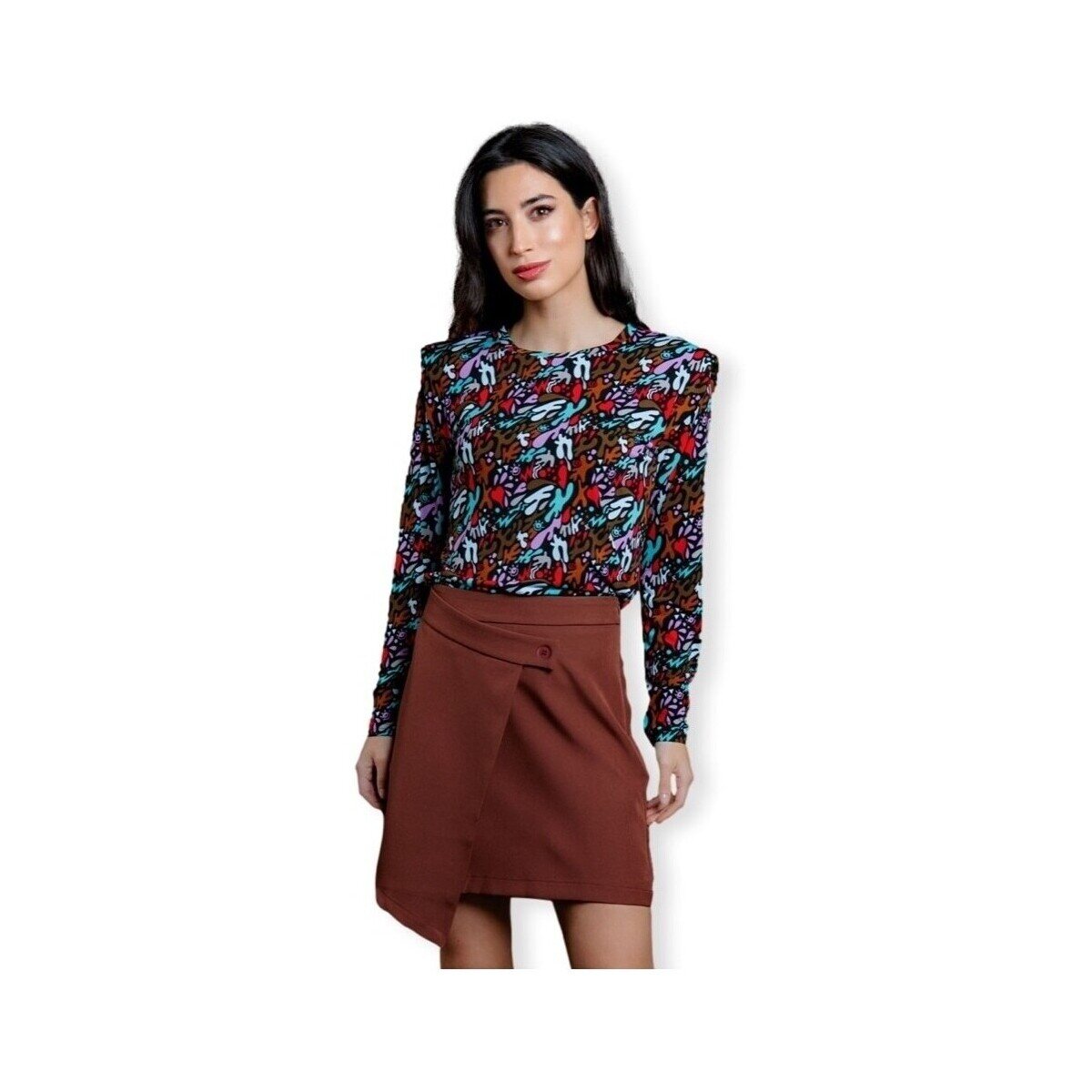 Minueto Îmbracaminte Caramel Skirt - Brown