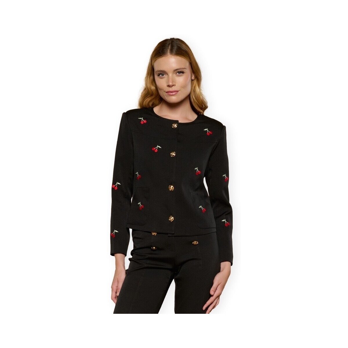 Minueto Îmbracaminte Cherry Jacket - Black