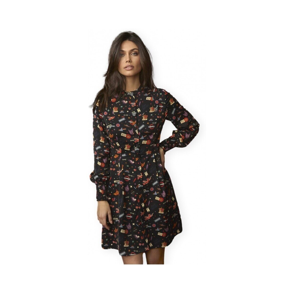 Minueto Îmbracaminte Picadilly Dress - Black