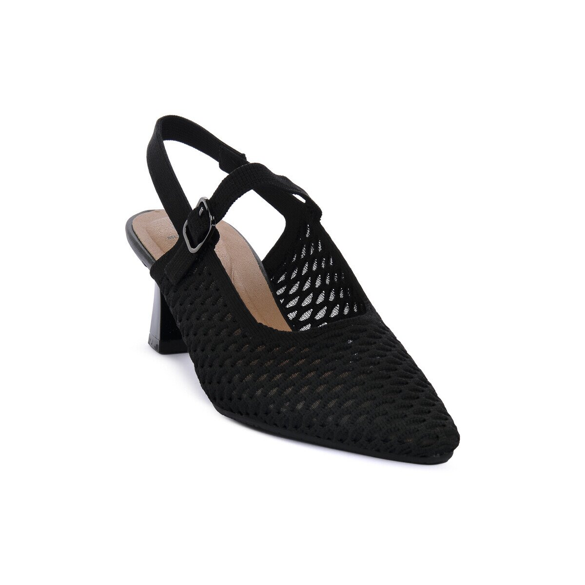 Miss Elastic Pantofi NERO