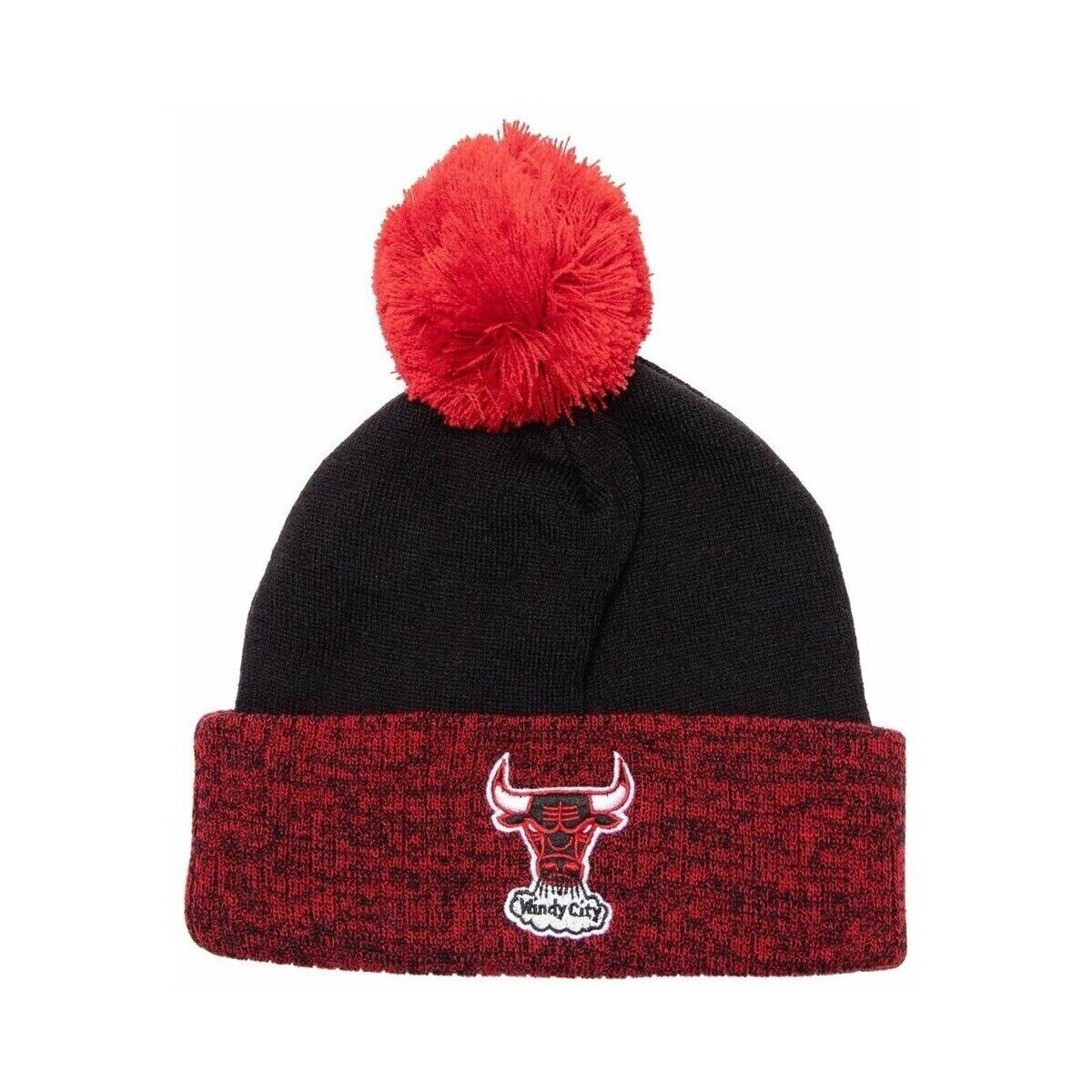 Mitchell And Ness Accesorii textile Two Tone Pom Beanie Hwc Chicago Bulls