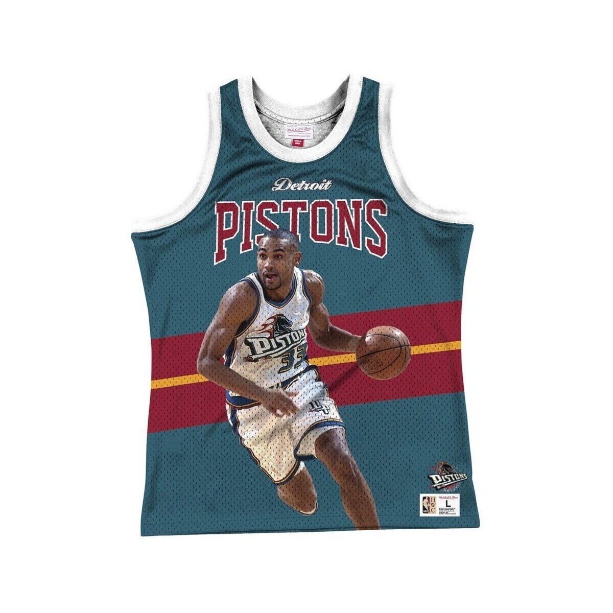 Mitchell And Ness Îmbracaminte Nba Detroit Pistons Grant Hill
