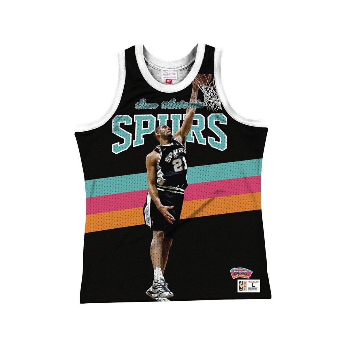 Mitchell And Ness Îmbracaminte Nba San Antonio Spurs Tim Duncan