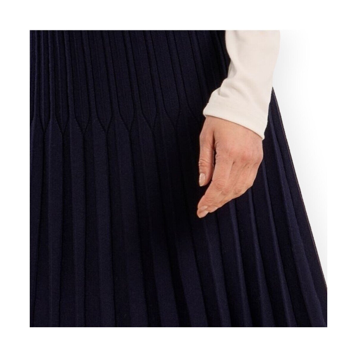 Molly Bracken Îmbracaminte Skirt LA1647 - Navy Blue