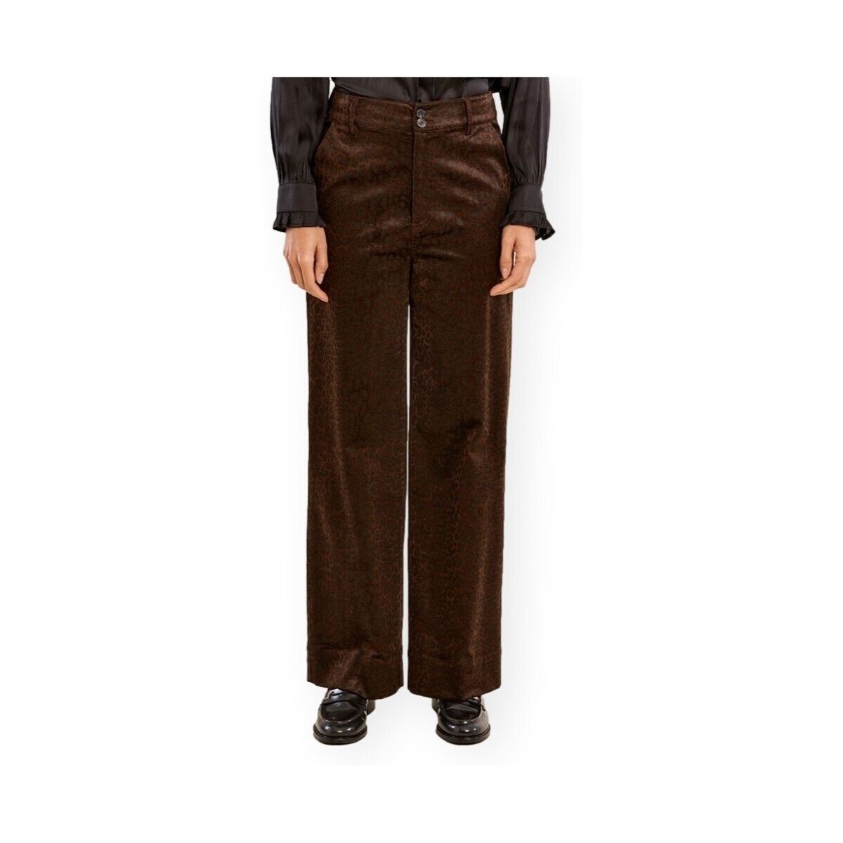 Molly Bracken Îmbracaminte Trousers T2279 - Chocolate