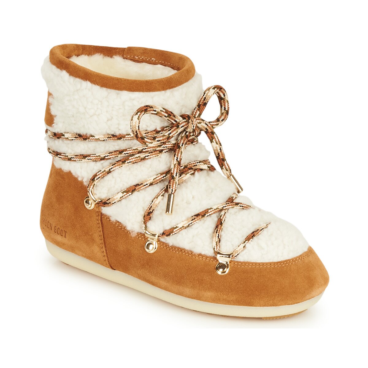 Moon Boot Pantofi DARK SIDE LOW SHEARLING