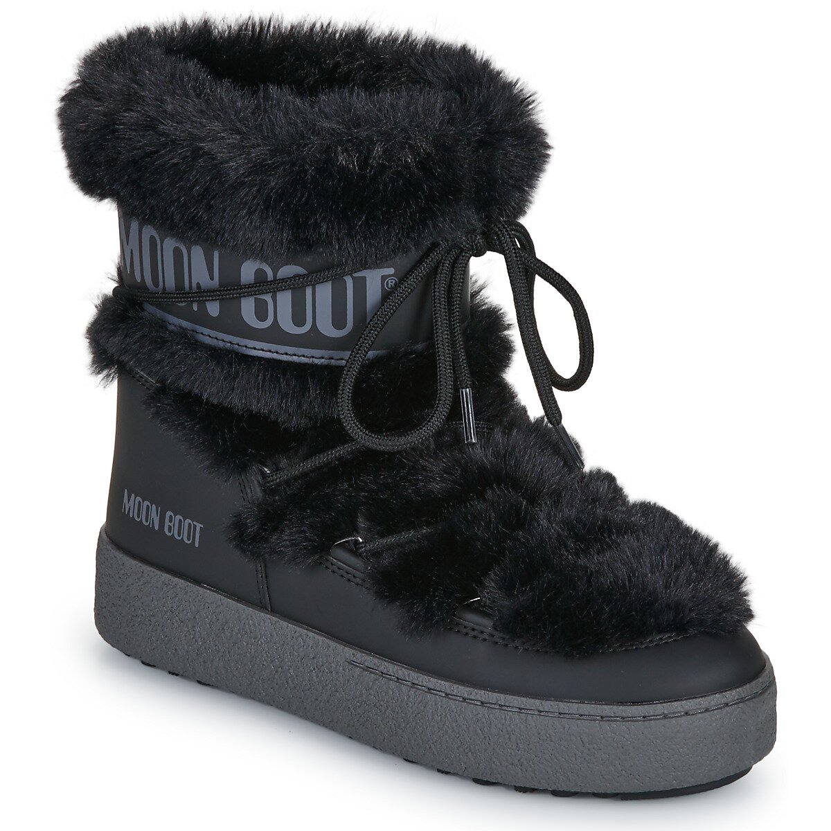 Moon Boot Pantofi MB LTRACK FAUX FUR WP