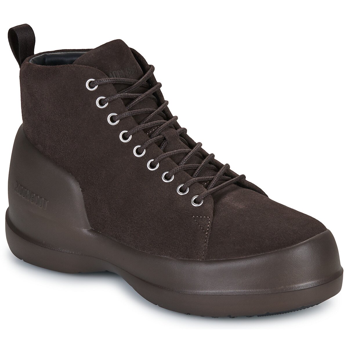 Moon Boot Pantofi MB MEZZALUNA LACE UP MID SUEDE