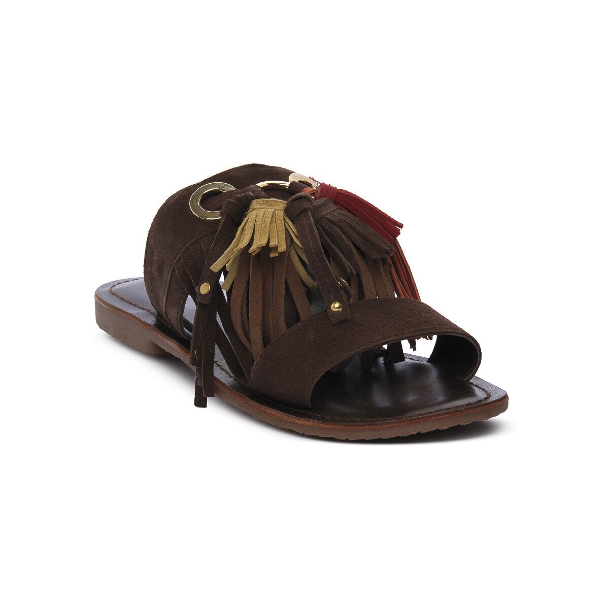 Mosaic Pantofi SUEDE BROWN