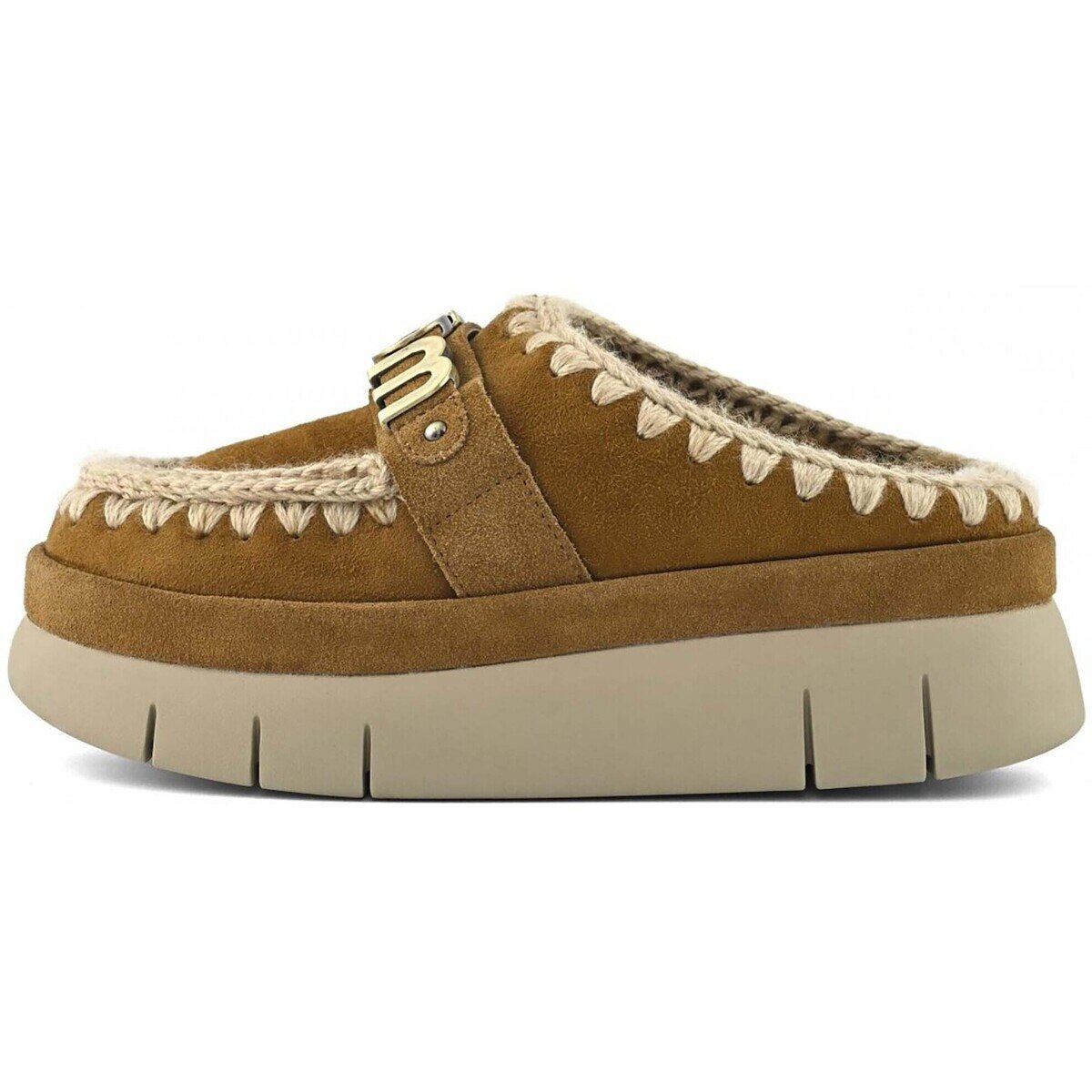 Mou Pantofi Bounce Welt Clog Suede