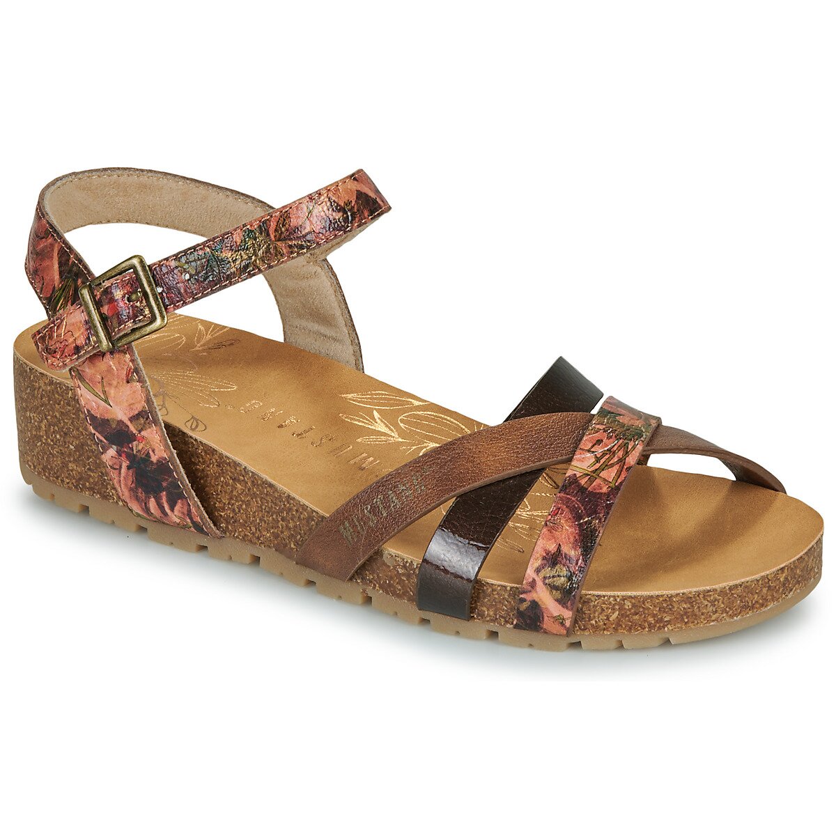 Mustang Pantofi 26M0662002-BROWN-MULTI