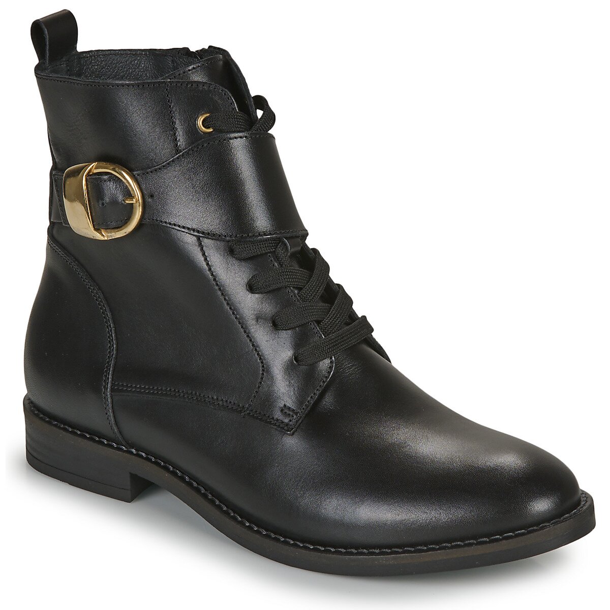 Myma Pantofi 7015MY01-CUIR-NOIR