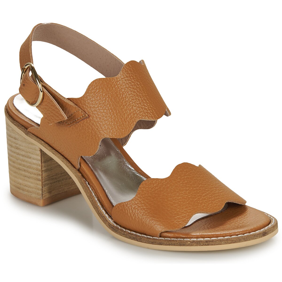 Myma Pantofi 7745MY01-CUIR-FOULONNE-NATUREL