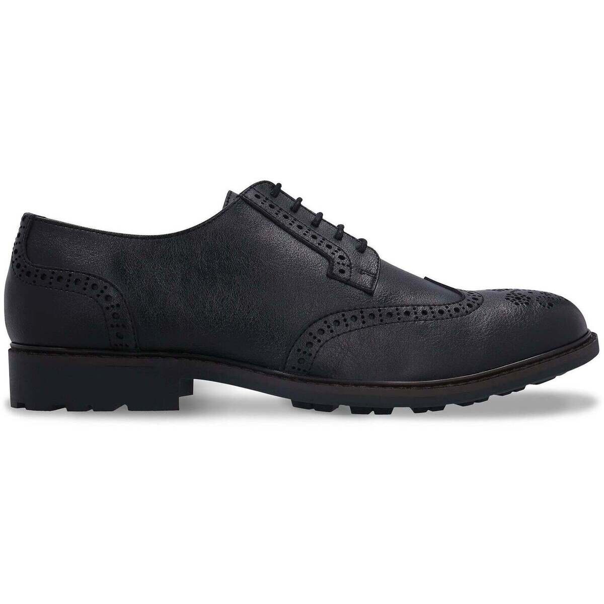 Nae Vegan Shoes Pantofi Men's Vegan Brogue Derby Shoes Gael Black