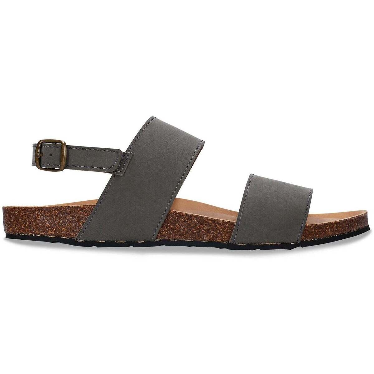 Nae Vegan Shoes Pantofi Vegan Sandals with Recycled Tyre Sole Savai Green