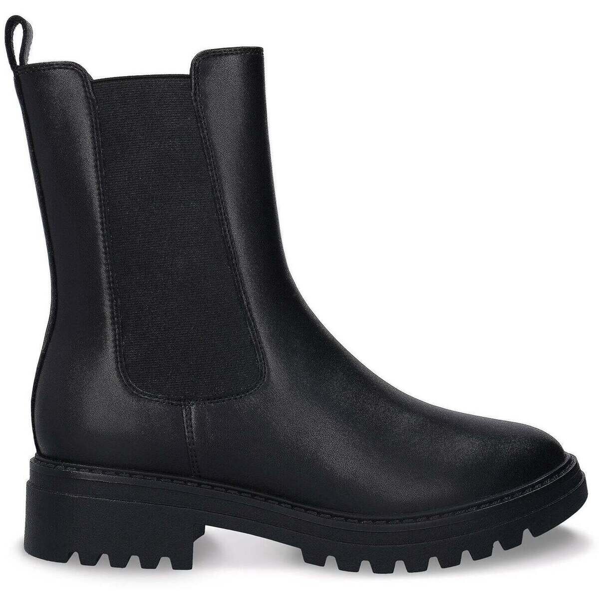 Nae Vegan Shoes Pantofi Women's Vegan Chelsea Boots Kimber Black