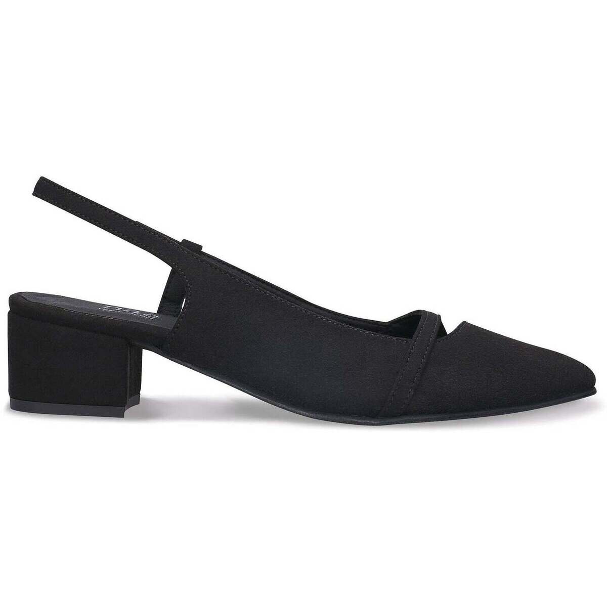 Nae Vegan Shoes Pantofi Women's Vegan Low-Heeled Sandals Solane Black