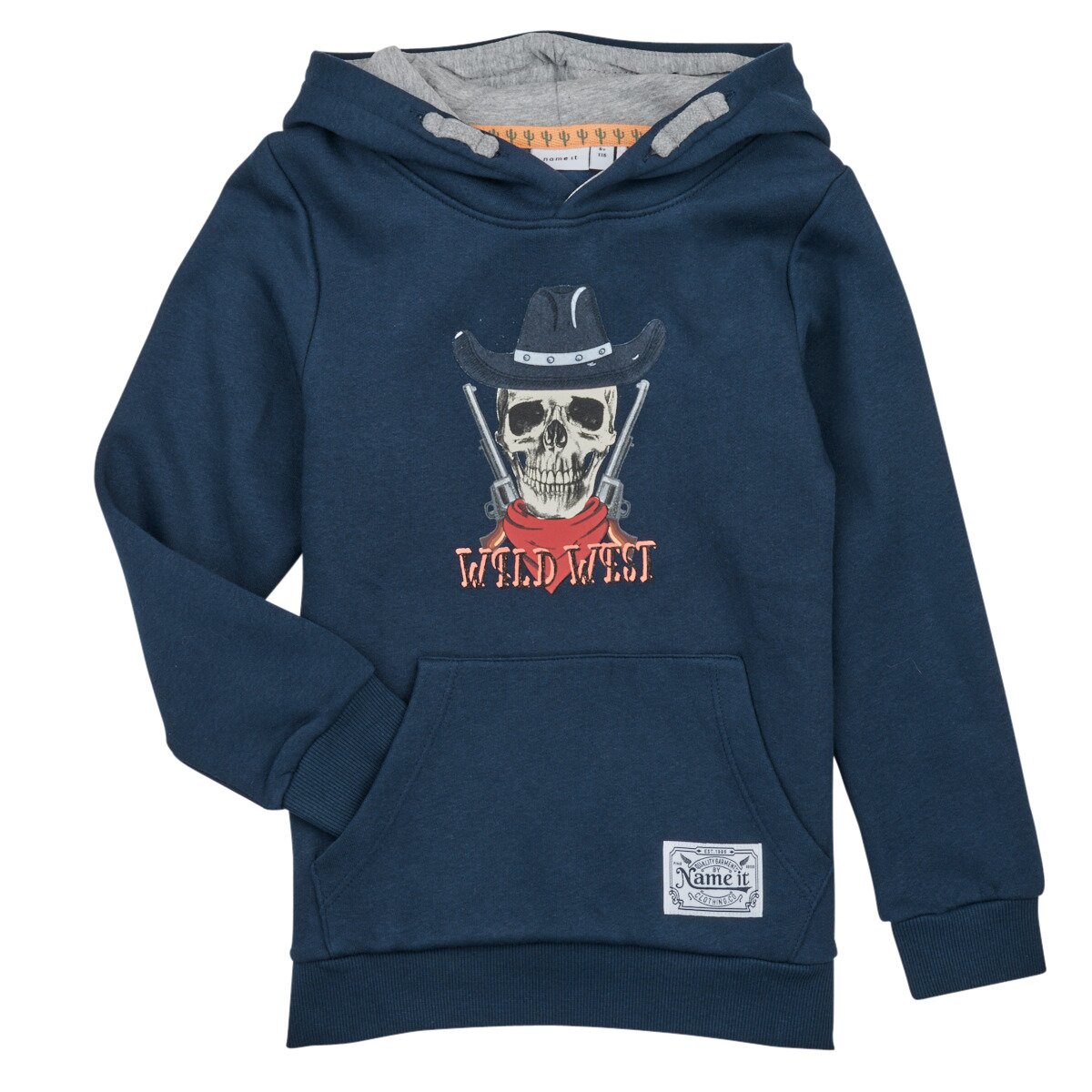Name it Îmbracaminte NKMLANDER SWE W HOOD BRU PS