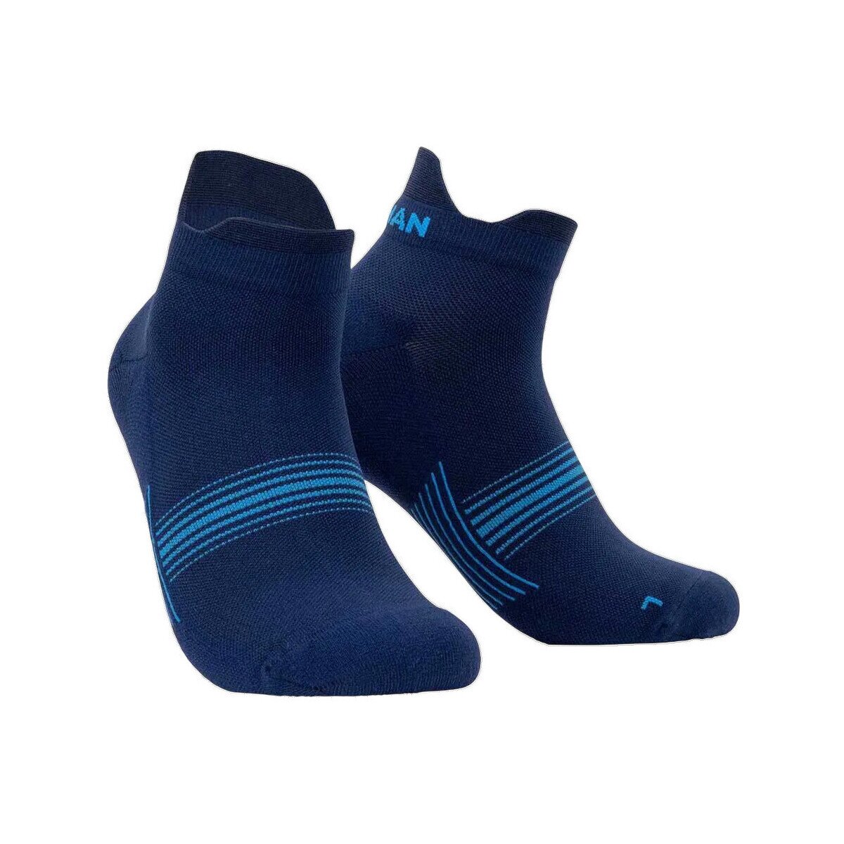 Nathan Lenjerie intimă Chaussettes Speed Tab bleu rembourrées