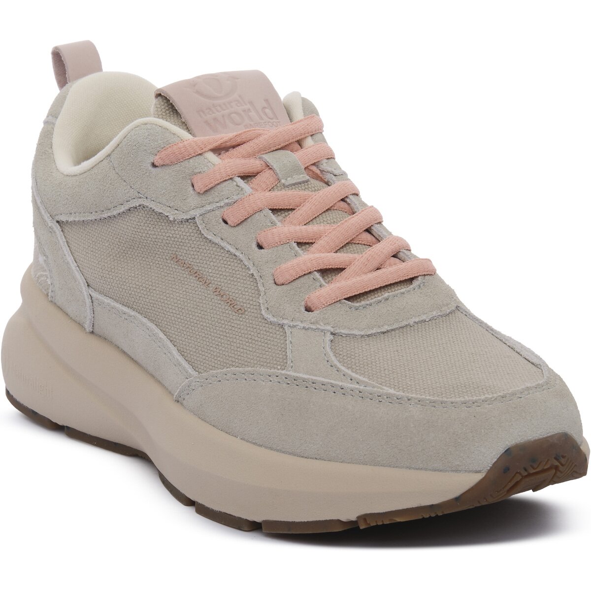 Natural World Pantofi GRIS CLARO