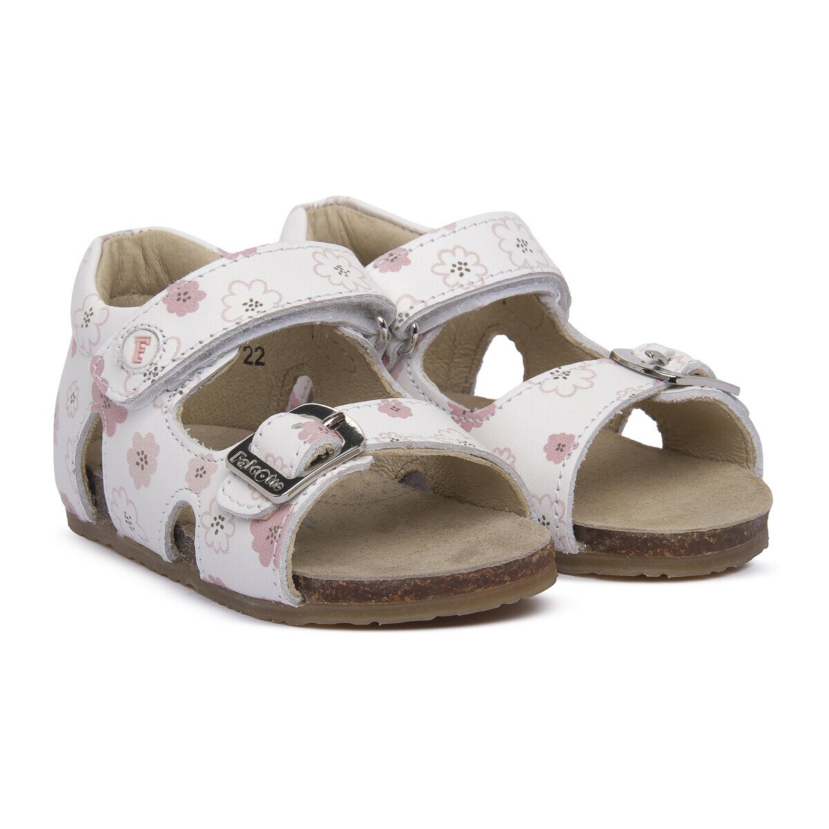 Naturino Pantofi FALCOTTO 1N92 BEA WHITE PINK