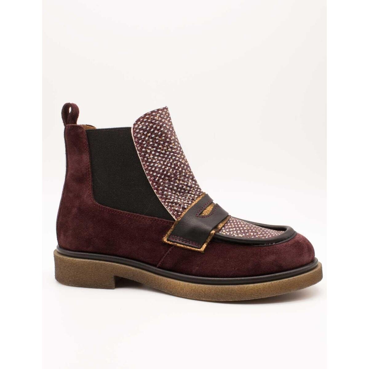 Nemonic Pantofi 2541 Voley Burdeos