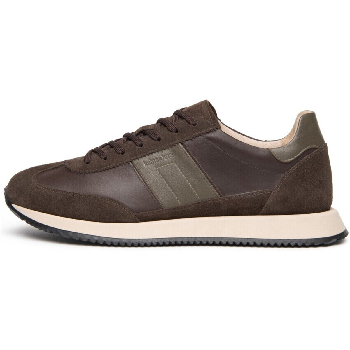 NeroGiardini Pantofi Arold Colo Kenia Caffe' Sauvage Oliva Tr Palermo T