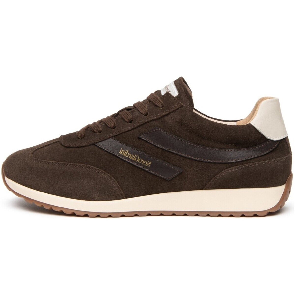 NeroGiardini Pantofi Arold Colo Savana Brown Velvet Milk 1039 Tr Este 9