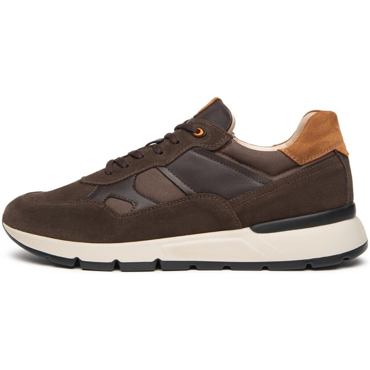 NeroGiardini Pantofi Arold Colo T.Wax Gots Savana Brown Velour Taba