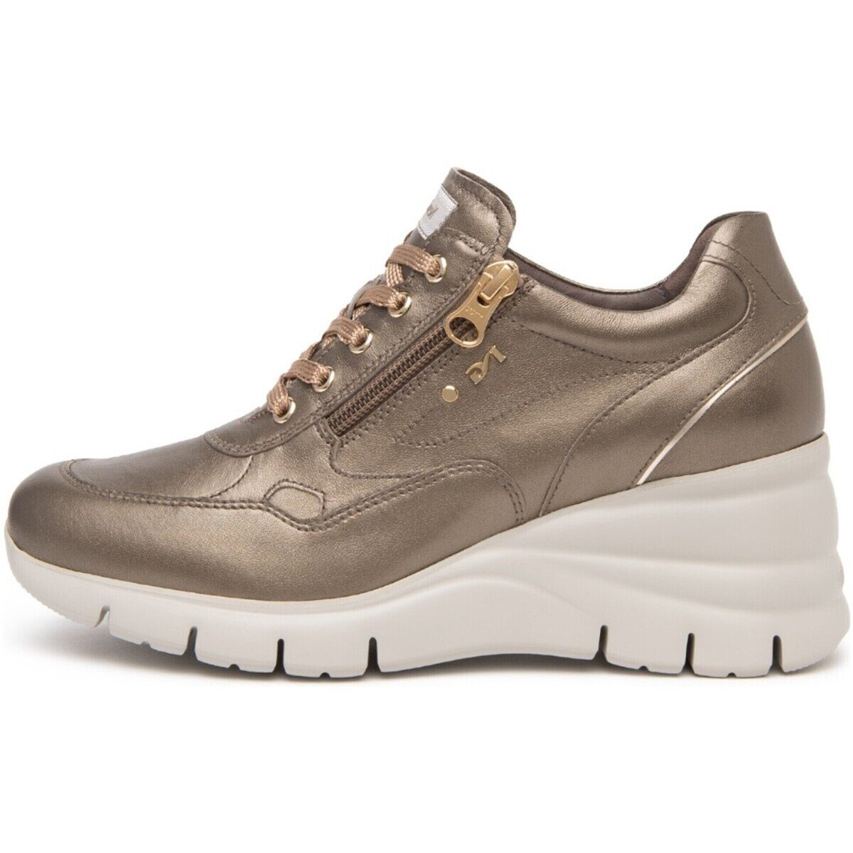 NeroGiardini Pantofi Bagoya T.Brill Platino 6074 Eva Agosta 8769/007