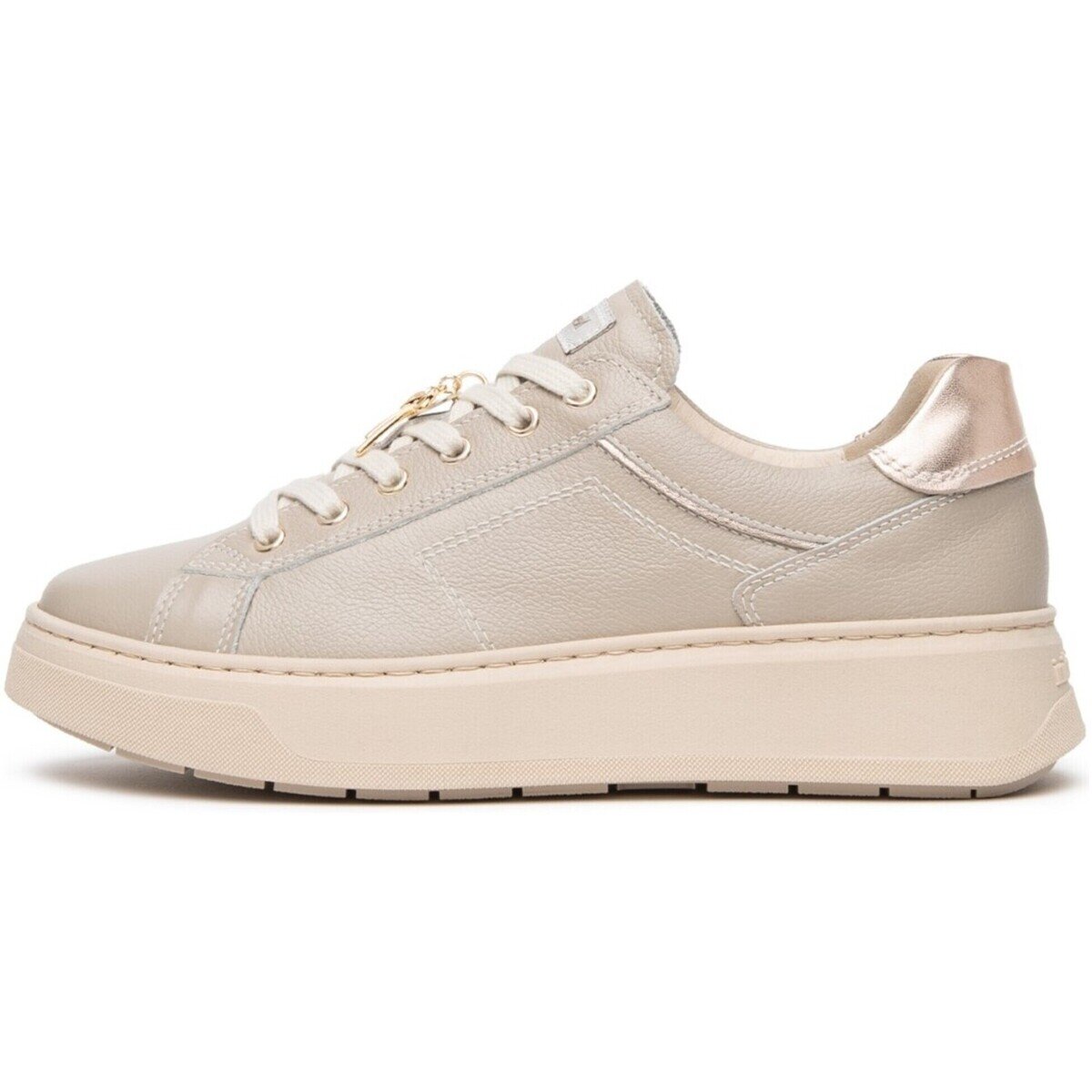 NeroGiardini Pantofi Cairo Lunare Tortora Tr Gonzaga 8004 Sabb