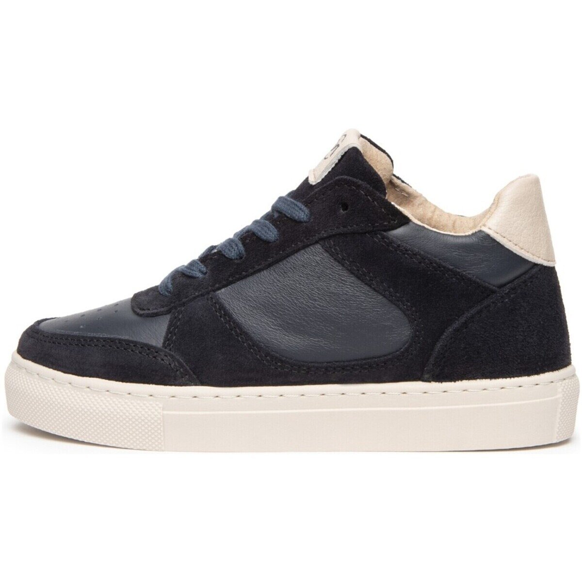NeroGiardini Pantofi Crosta Riva /Univ Scilla /Navy T.Alaska Avorio Art
