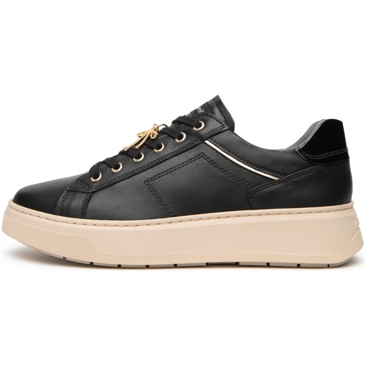 NeroGiardini Pantofi Guanto Vernice T.Brill Platino 6074 Tr Gonzaga 800
