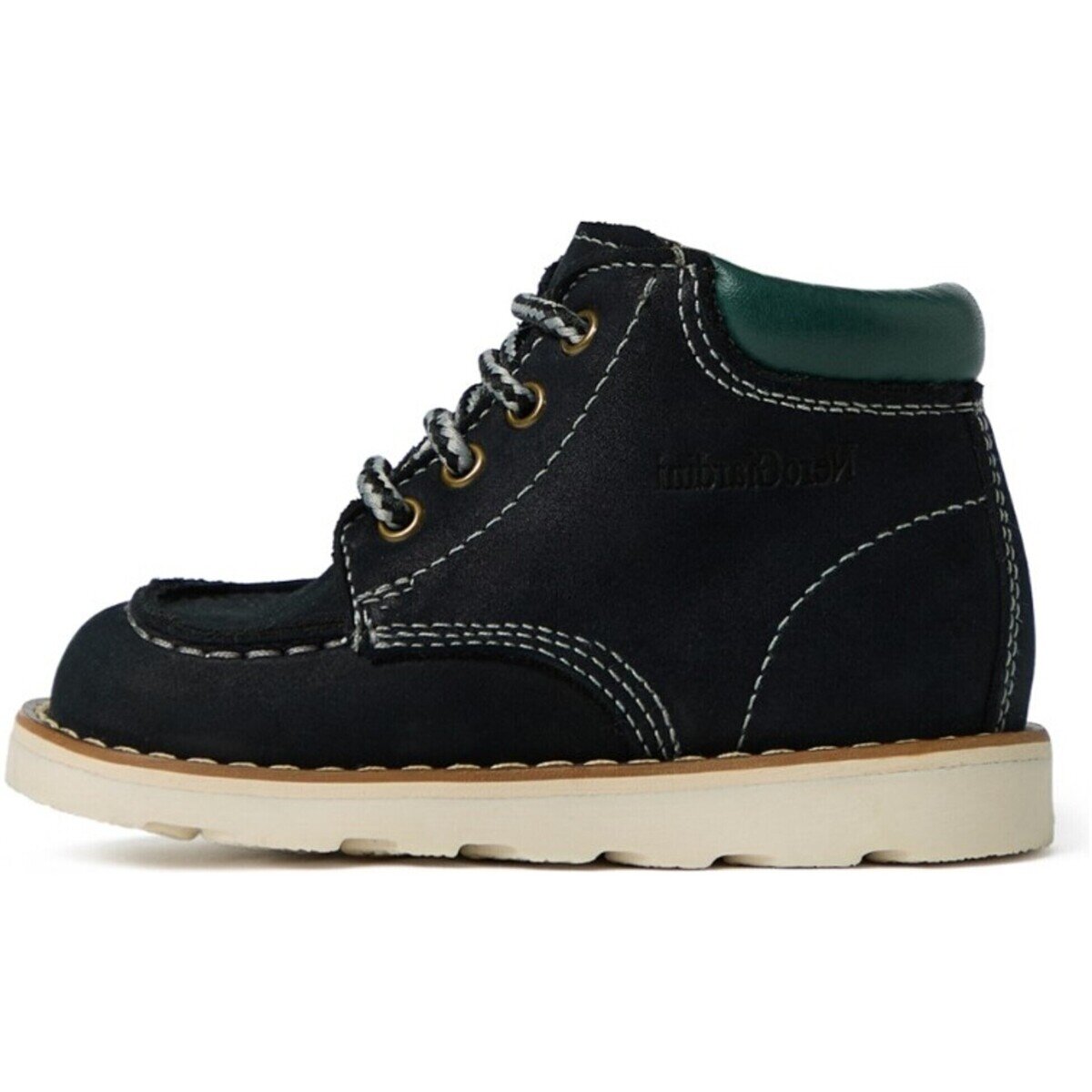NeroGiardini Pantofi Longbeach Sauvage Cardo Marino Tr Asti Bros Panna