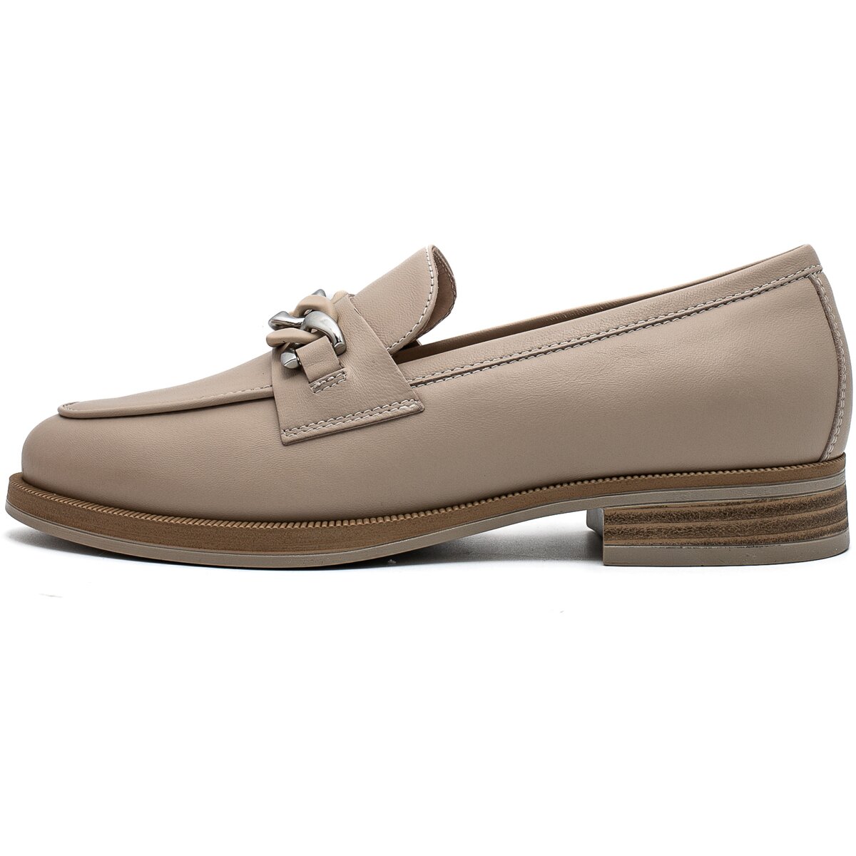 NeroGiardini Pantofi Nappa Pandora Lino Tr Andria 8253 Naturale