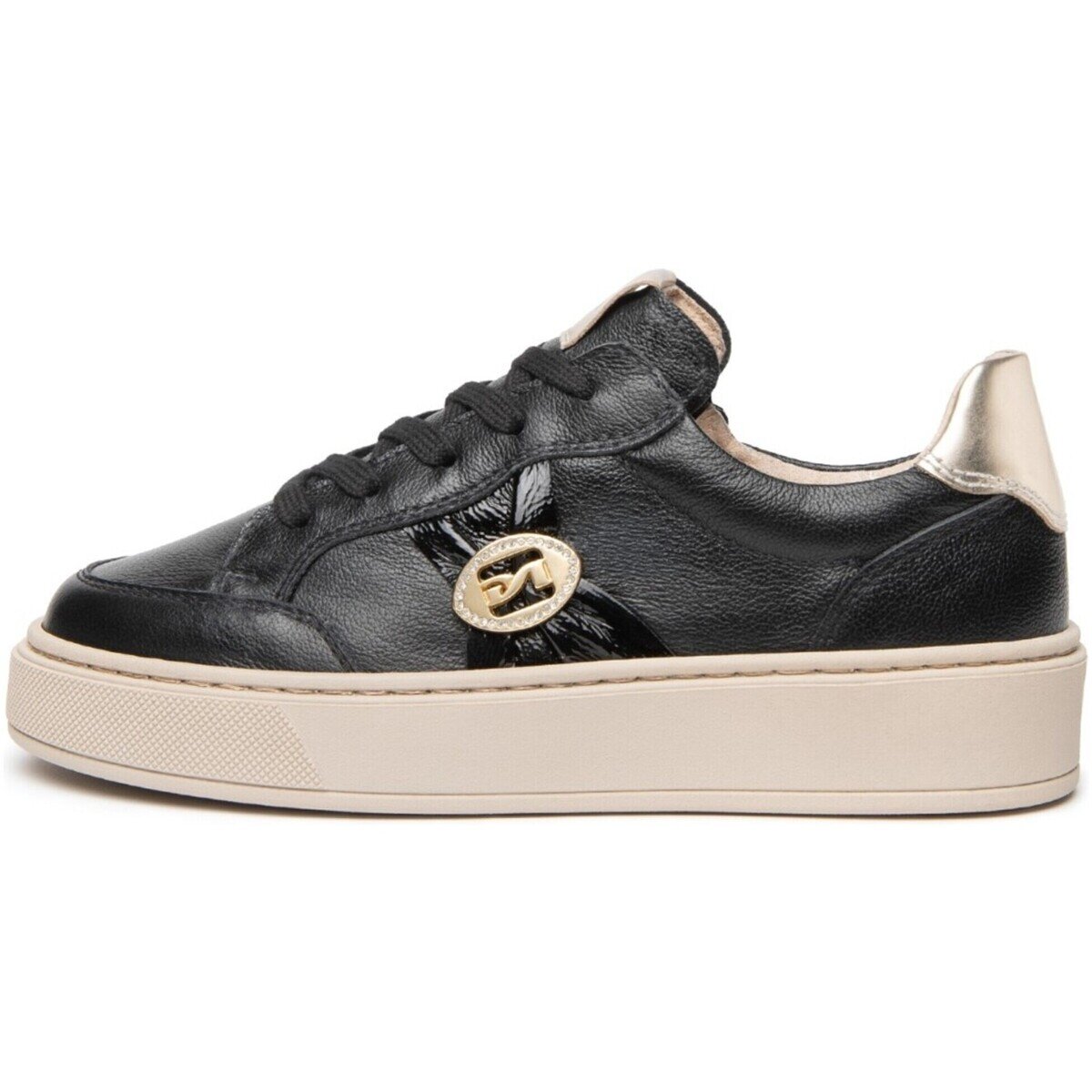 NeroGiardini Pantofi Perseo Naplak T.Brill Platino 6074 Tr Delia Kiabi