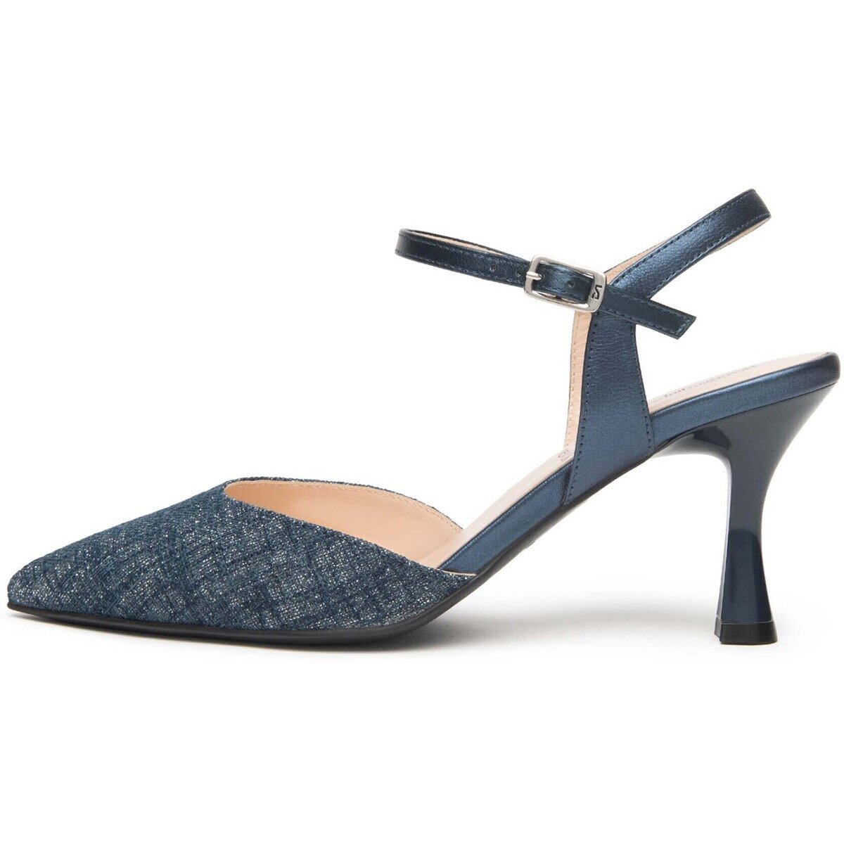 NeroGiardini Pantofi T.Lino Lurex 06 Avio Nettuno Oceano Tpu Adam Alek