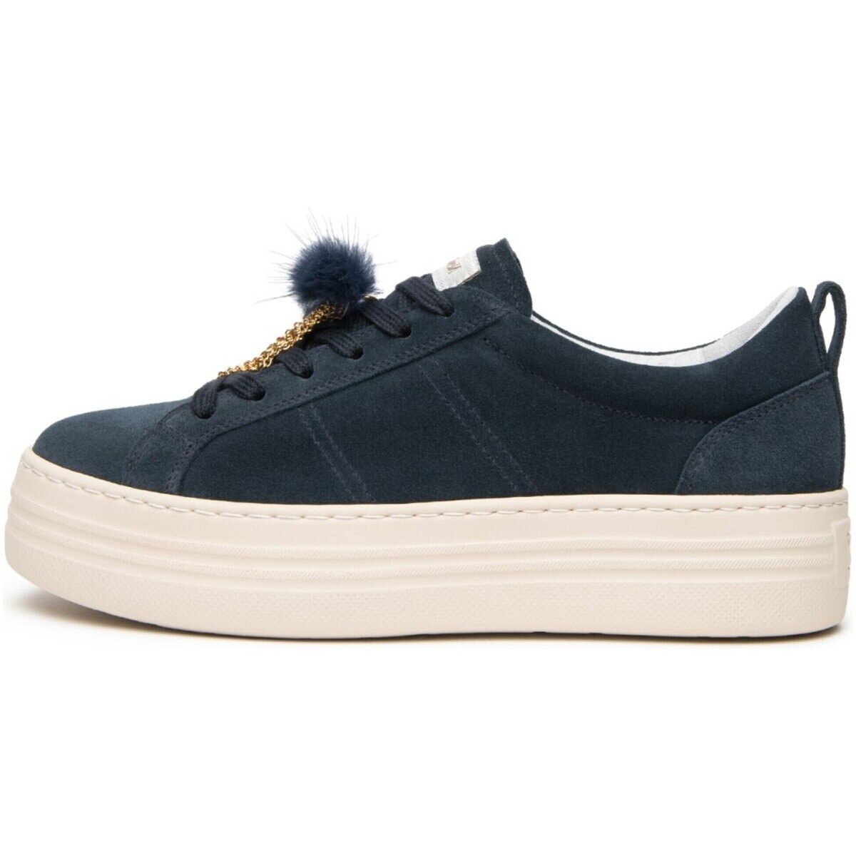 NeroGiardini Pantofi Velour 225 Pu.Monod.Capraia L18