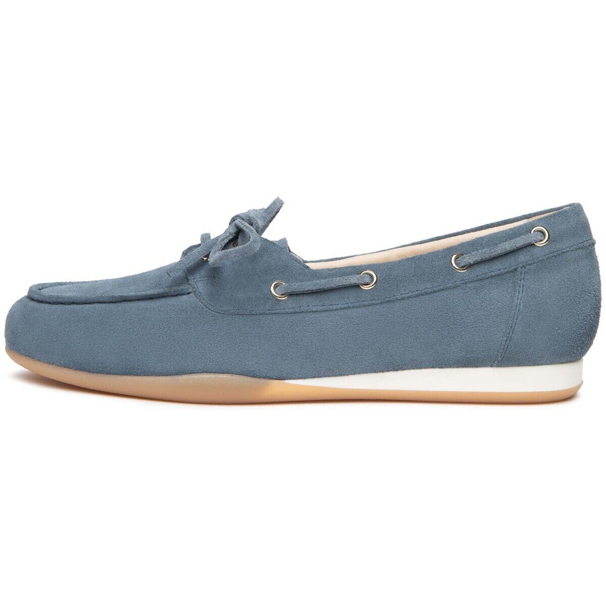 NeroGiardini Pantofi Velour Avio Tr Dogna Ambra/Avori