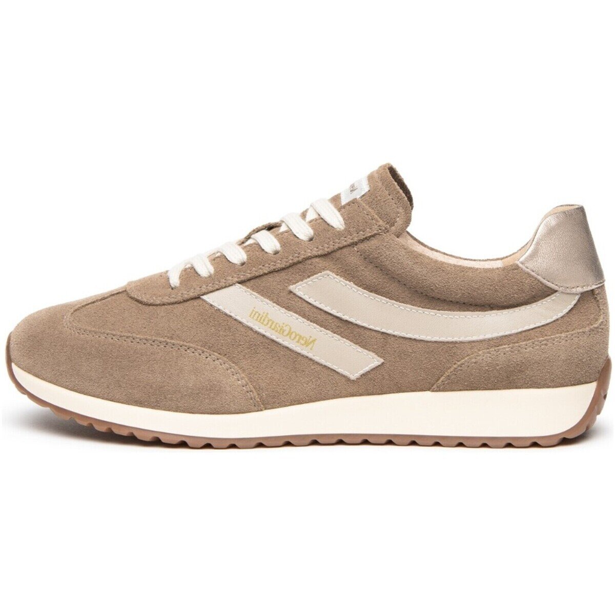 NeroGiardini Pantofi Velour Castoro Sauvage Ivory Etoile Leo Tr Este 97