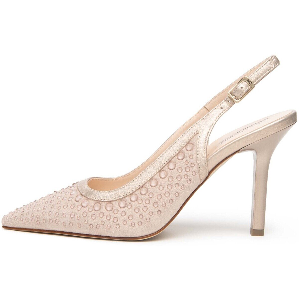 NeroGiardini Pantofi Velour Femme Etoile Saturn Tpu Sia Naturale