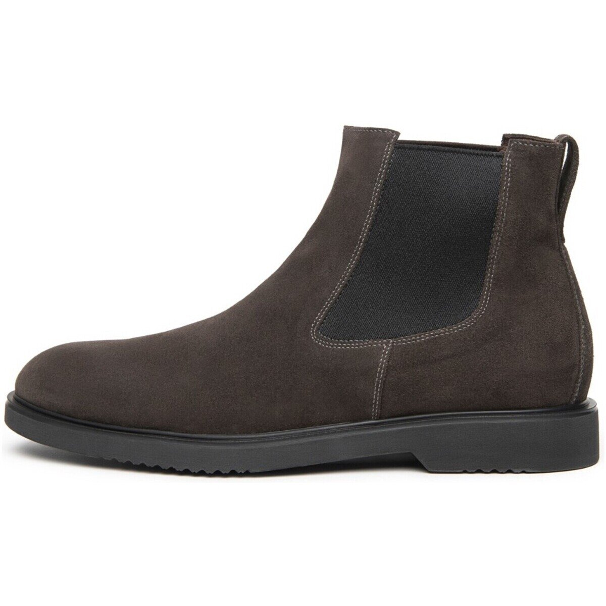 NeroGiardini Pantofi Velour Pu.Gubbio L18325 Ner